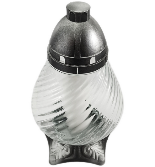 Elegantný Sklenený Lampion bez Ozdôb - Novinka 2023